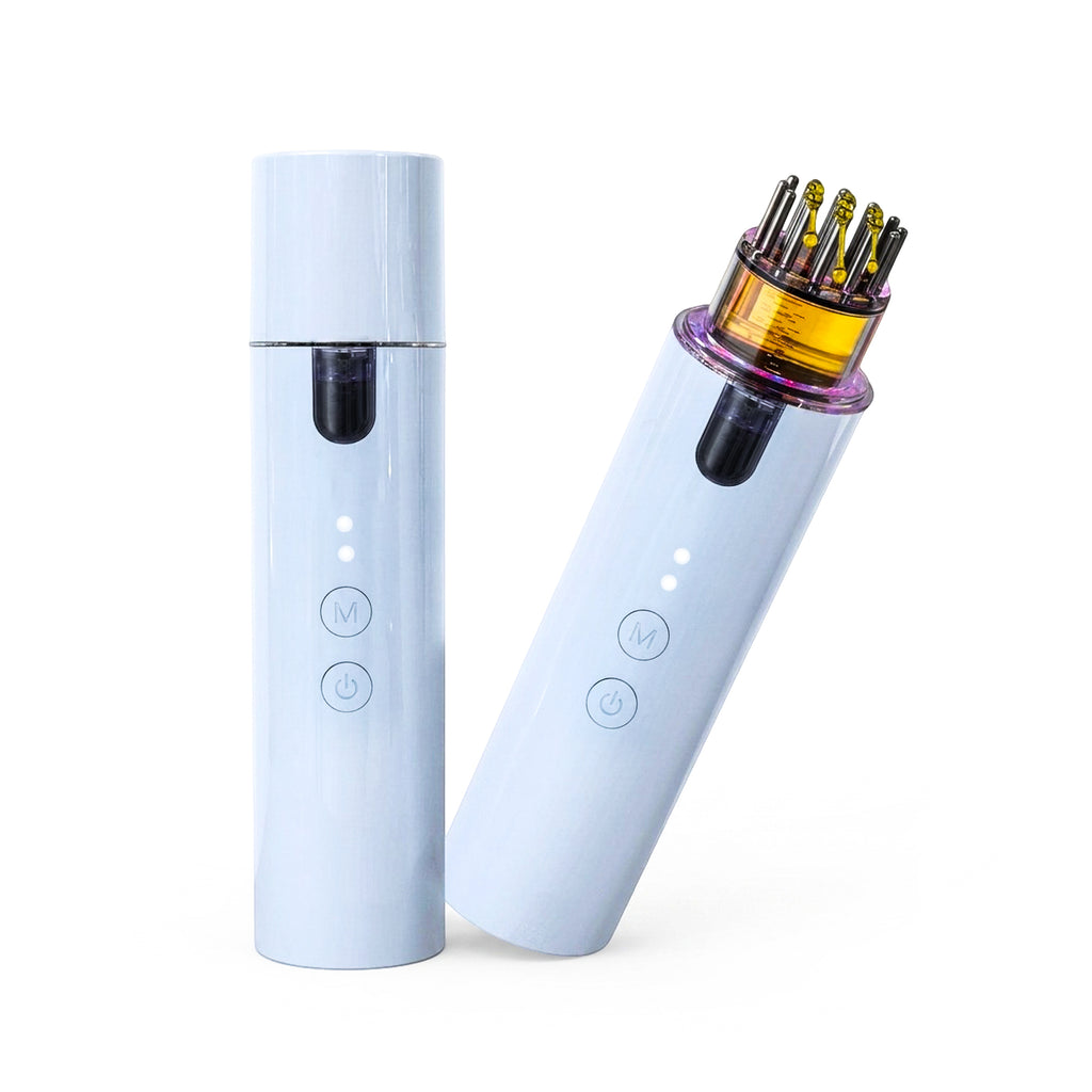 2-in-1 Hair Oil Treatment Applicator with Scalp Massager